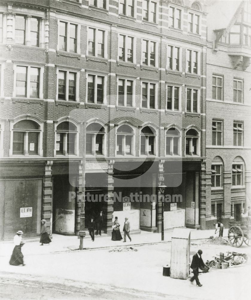 King Street, Nottingham, c 1900s