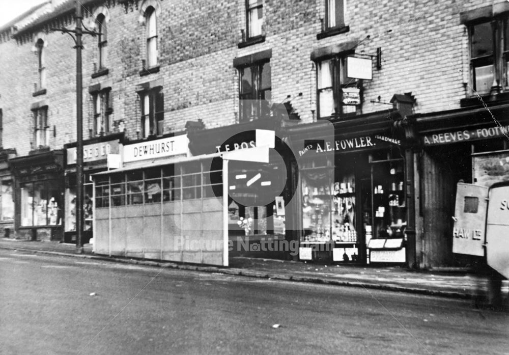 Hucknall Road, Nottingham, c 1970