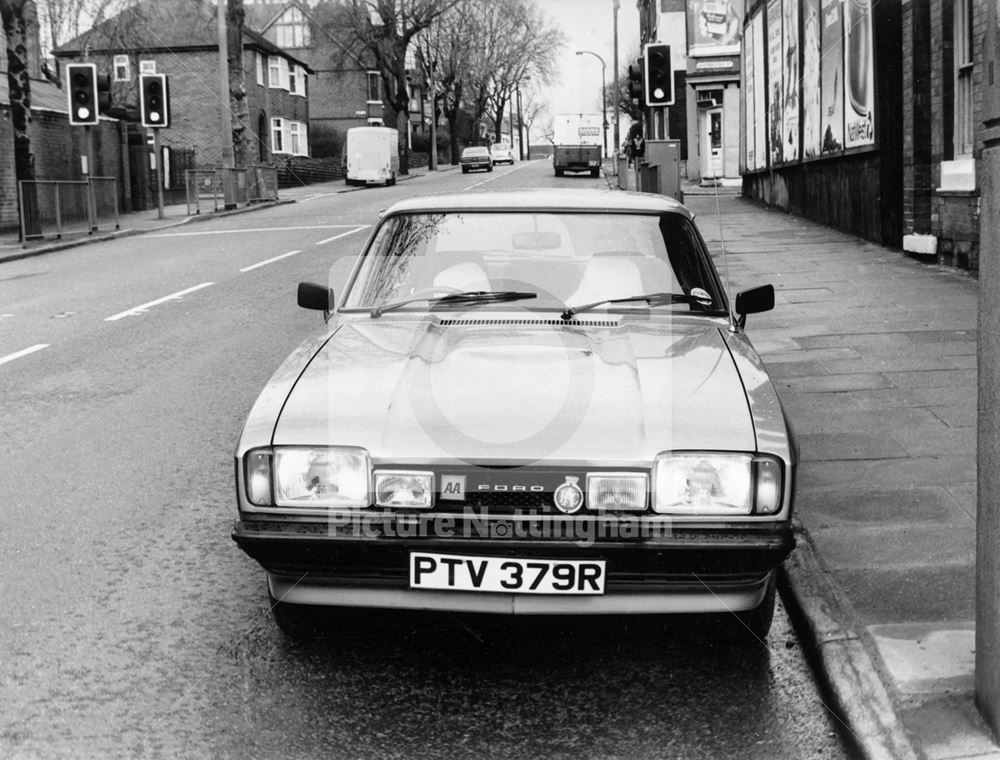 Hucknall Road, Nottingham, 1977