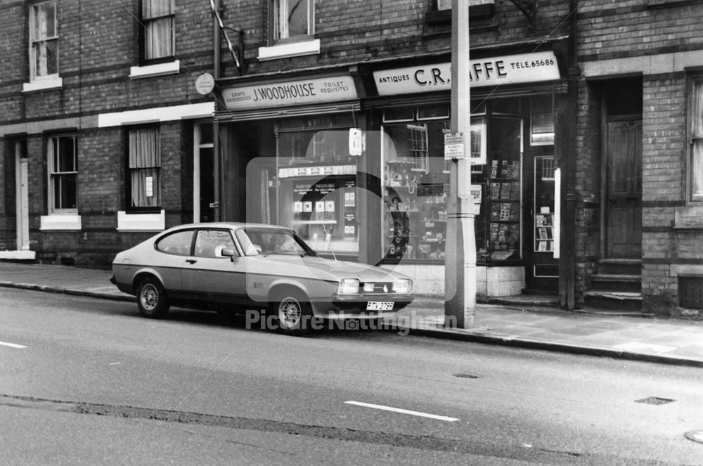 Hucknall Road, Nottingham, 1977