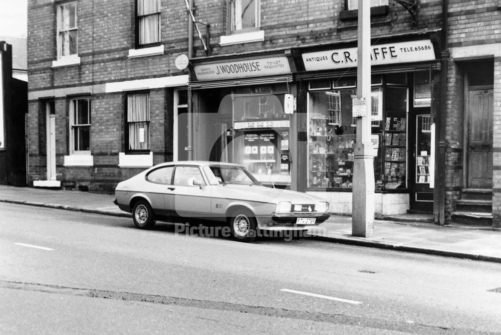 Hucknall Road, Nottingham, 1977