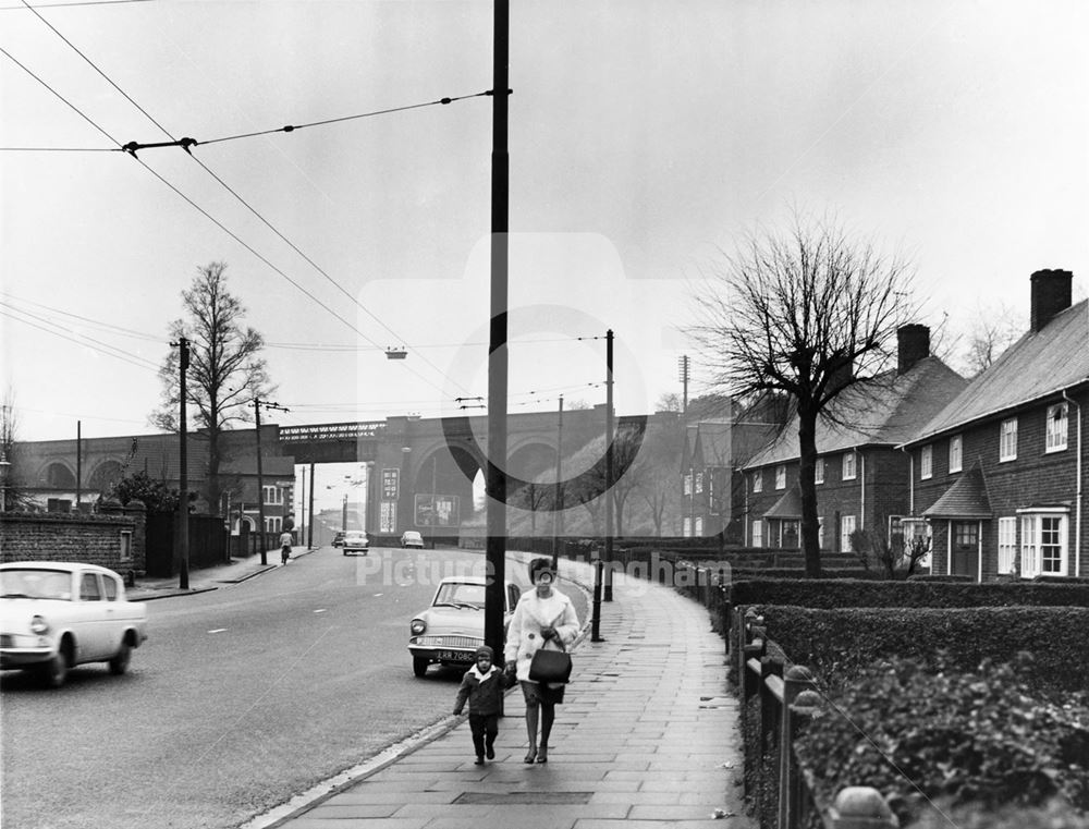 Hucknall Lane, Bulwell, 1965