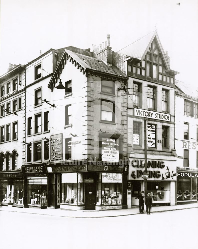 Albert Street and Hounds Gate, Nottingham