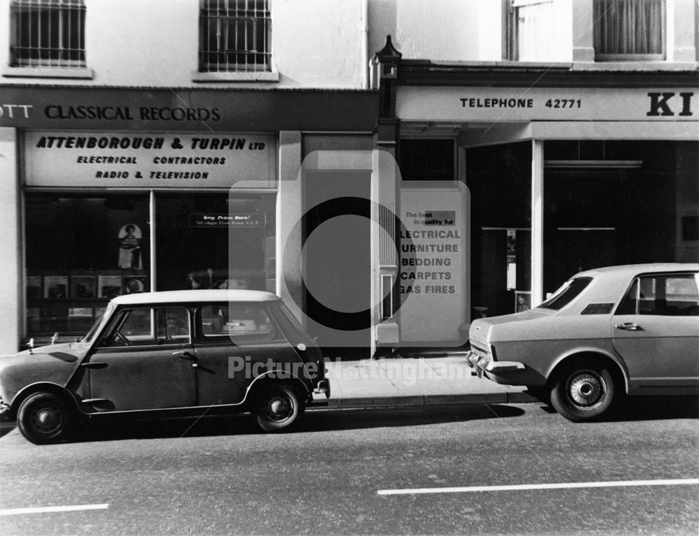 Goldsmith Street, Nottingham, c 1970