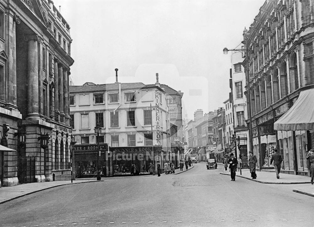 High Street, Nottingham, c 1950s