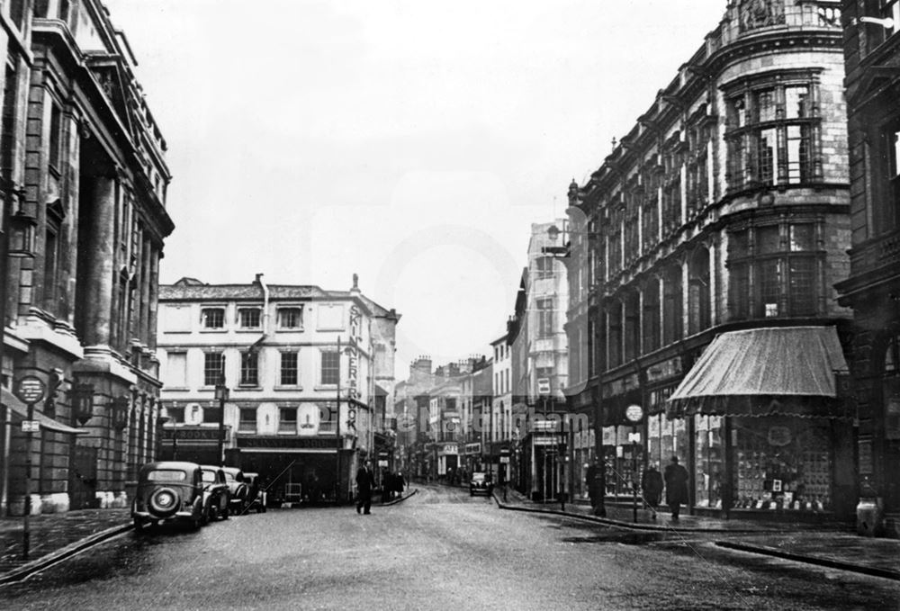 High Street, Nottingham, c 1950s