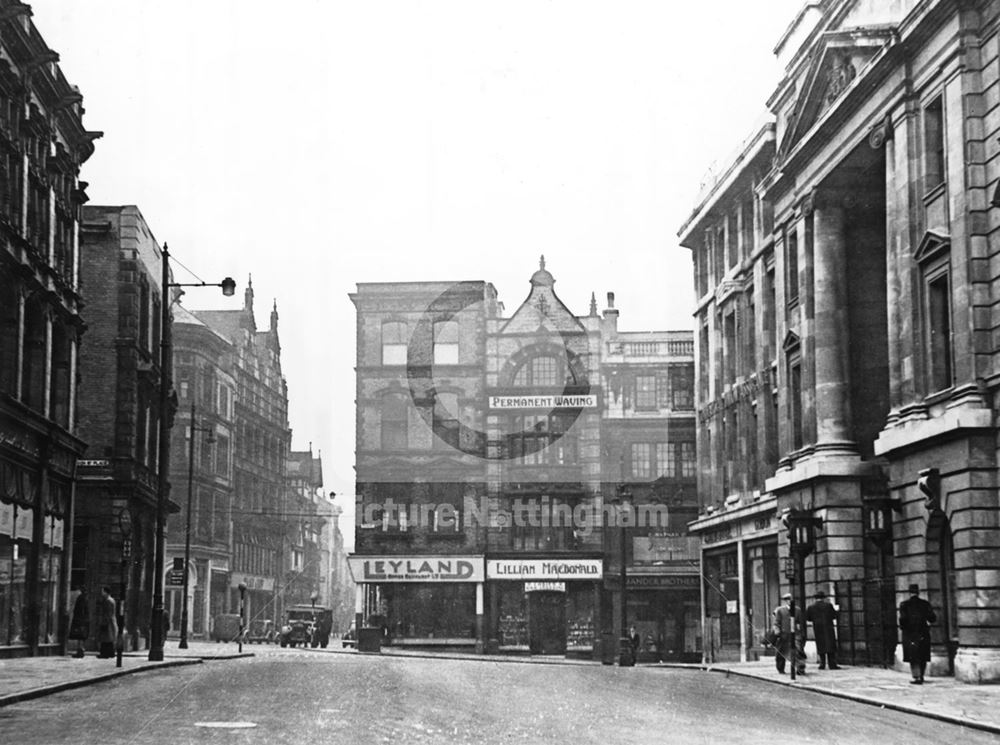 High Street, Nottingham, c 1950s