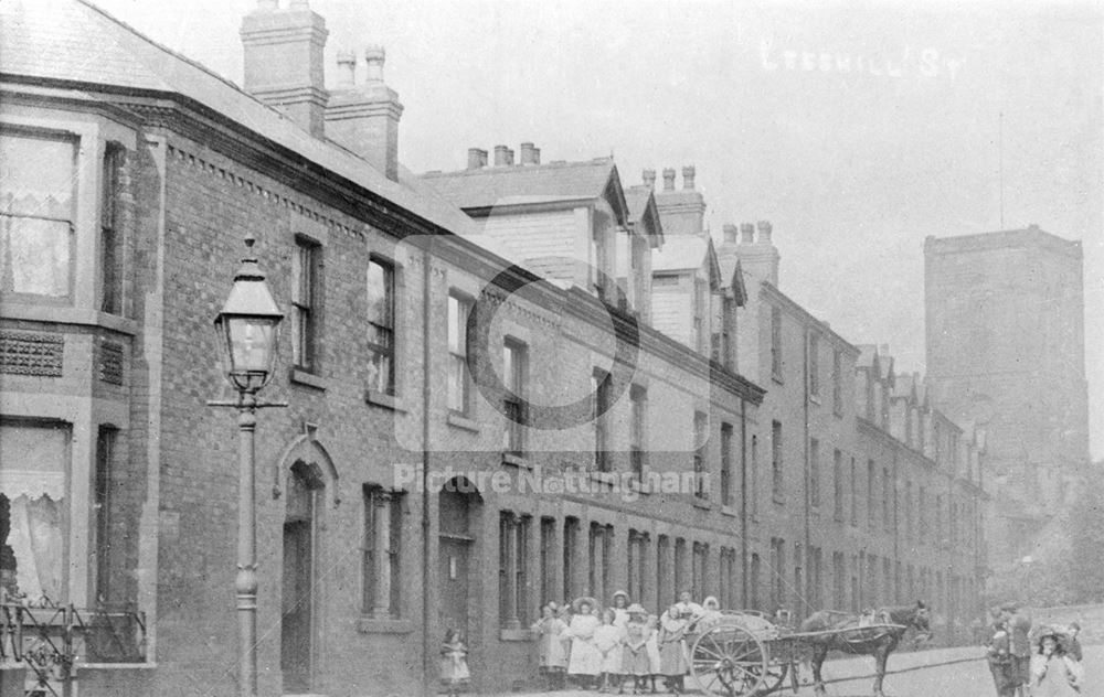 Less Hill Street, Sneinton, Nottingham, c 1910