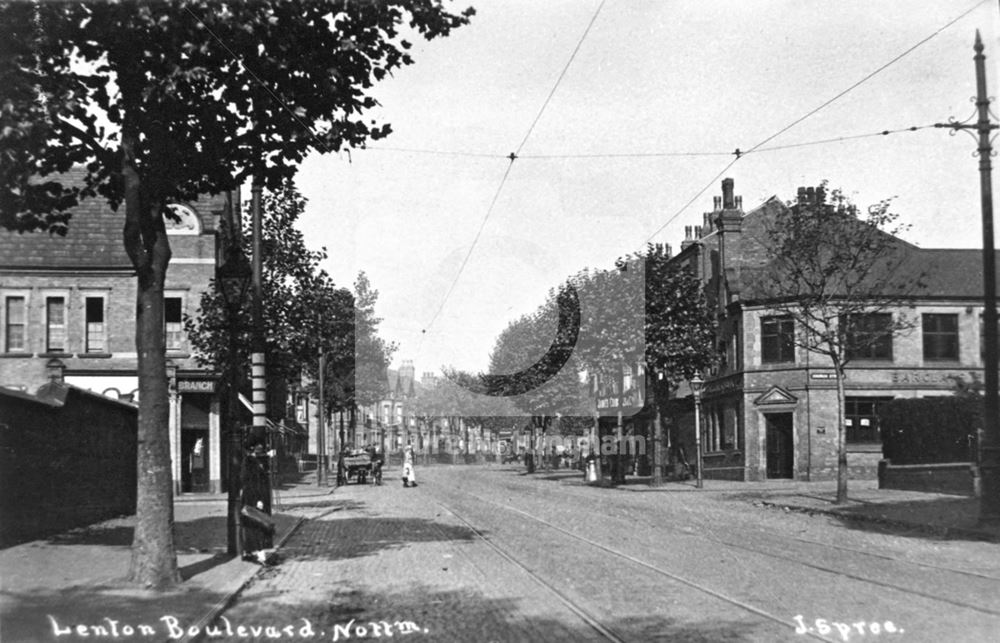 Lenton Boulevard, Lenton, Nottingham, c 1920