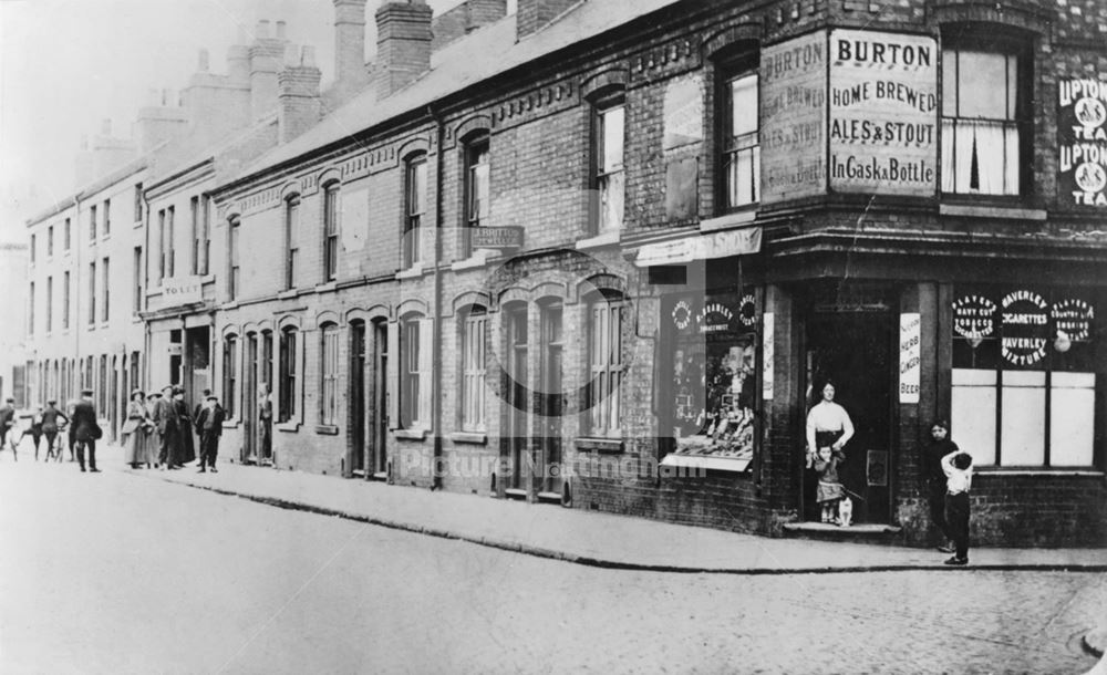 Kirkewhite Street, Meadows, Nottingham, c 1915