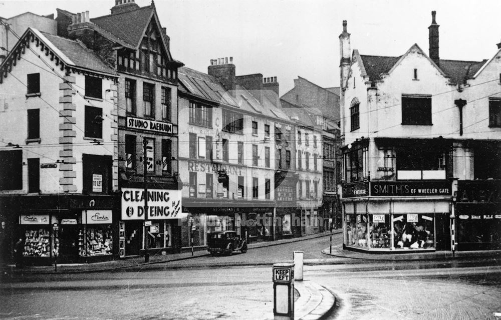 Hounds Gate, Nottingham, c 1950