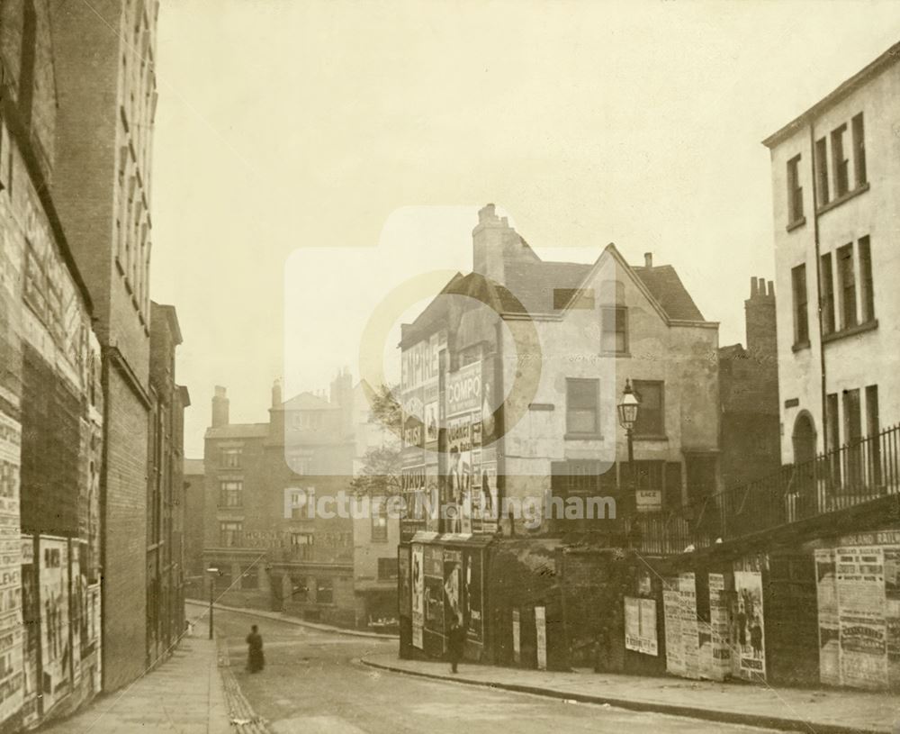 Hollow Stone, Lace Market, Nottingham, c 1890