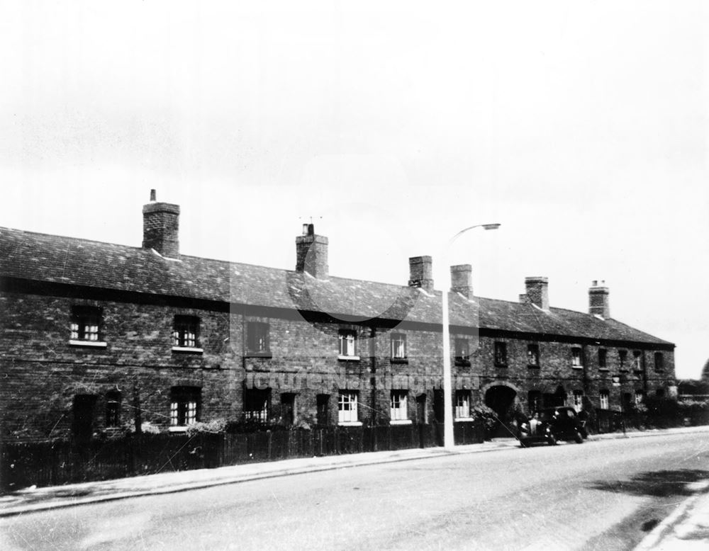 Holden Square, Cinderhill, Nottingham, c 1950