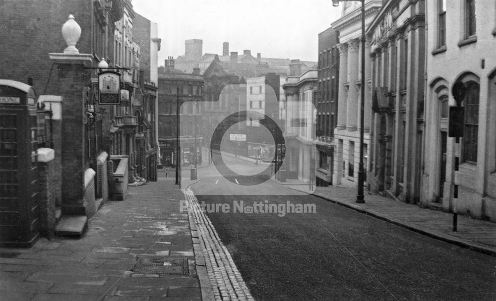 Low Pavement, Nottingham, c 1950