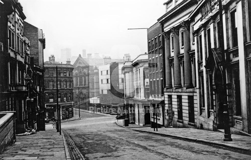 Low Pavement, Nottingham, c 1950