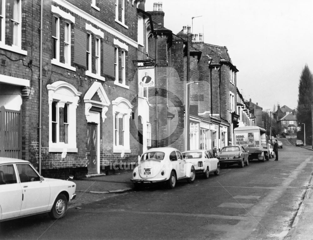 Loscoe Road, Carrington, Nottingham, 1977