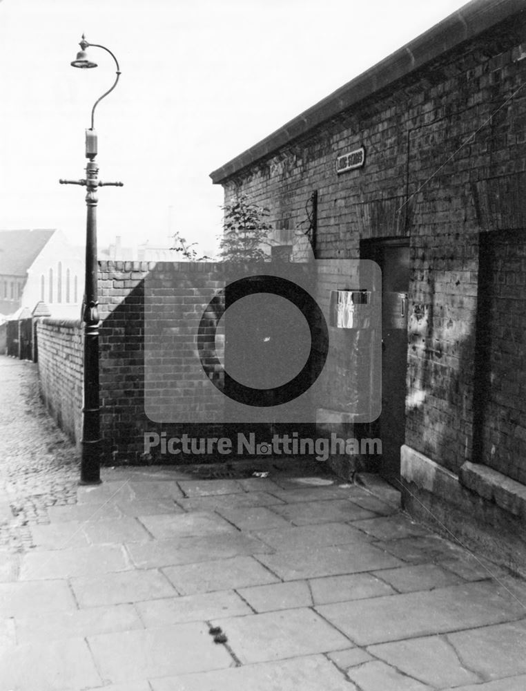 Long Stairs, Narrow Marsh, Nottingham, 1971