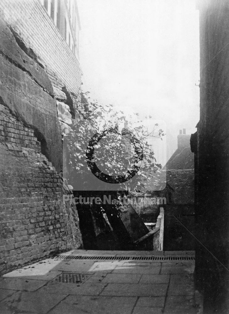 Long Stairs, Narrow Marsh, Nottingham, c 1920