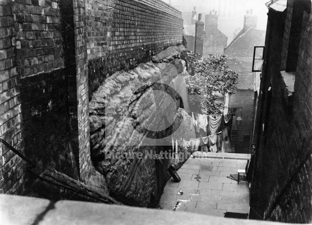 Long Stairs, Narrow Marsh, Nottingham, c 1915