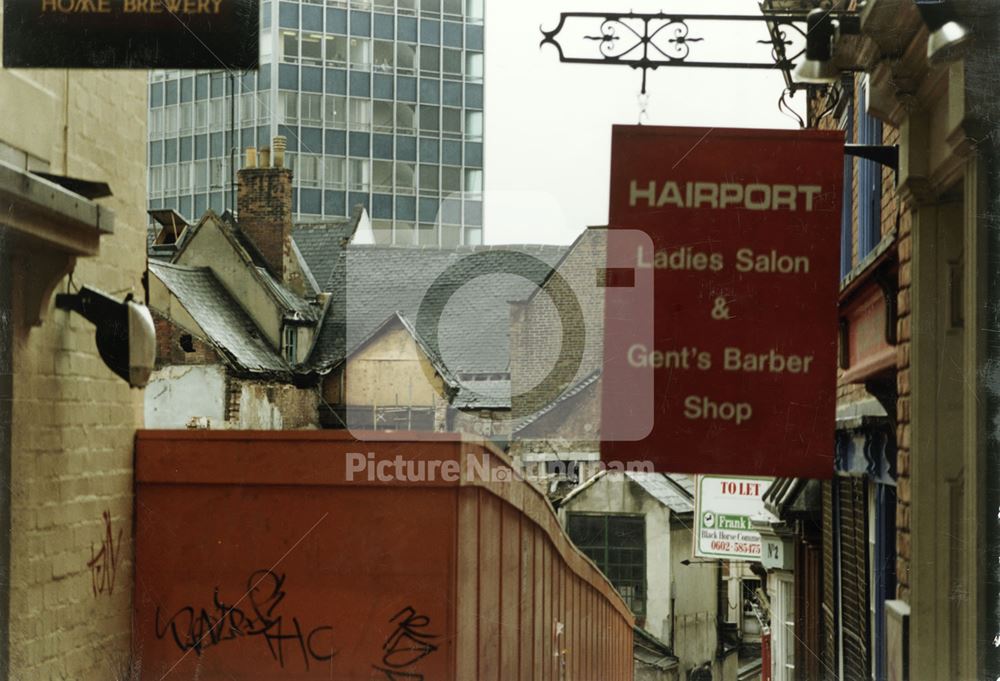 Long Row West, Nottingham, 1990