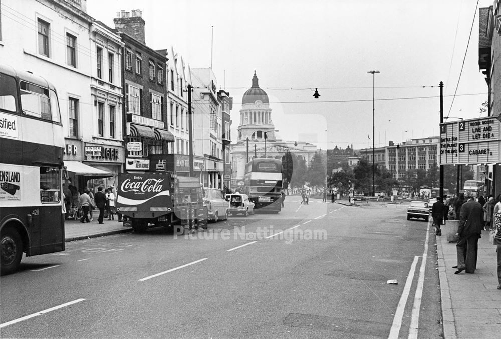 Long Row West, Nottingham, 1973