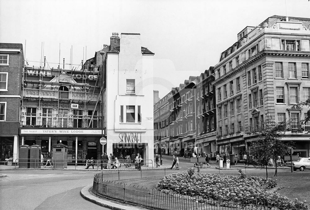 Long Row West, Nottingham, 1973