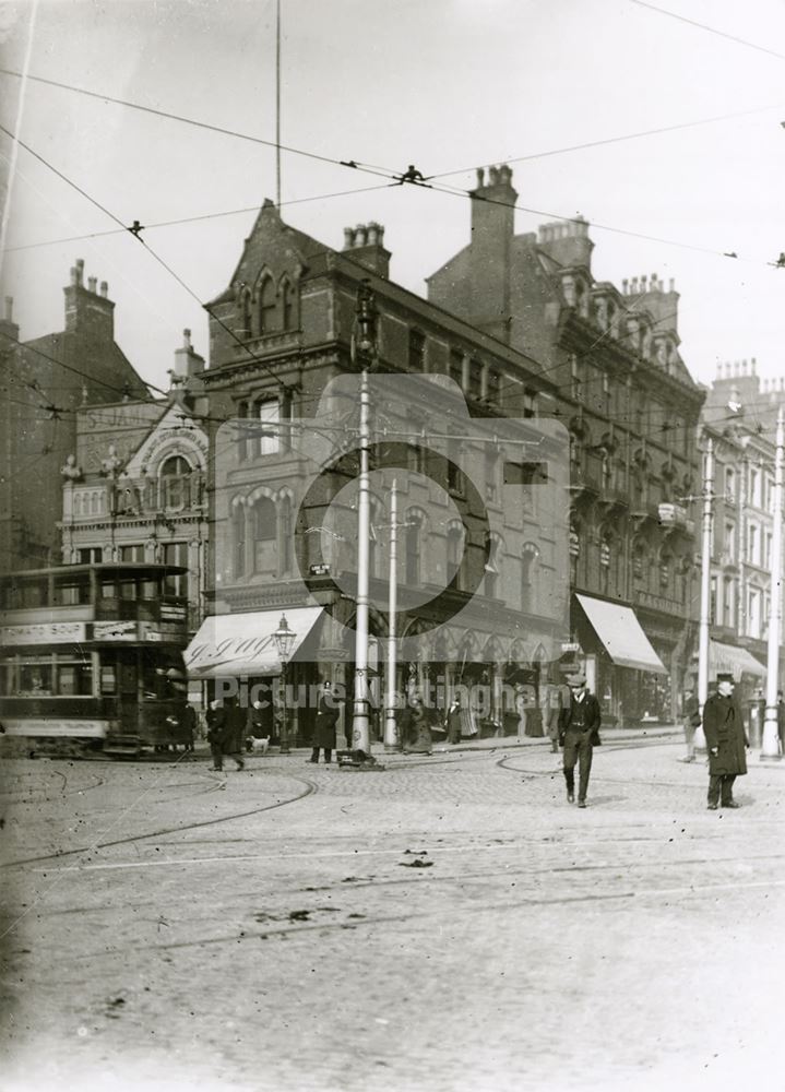 Market Street, Nottingham, 1908