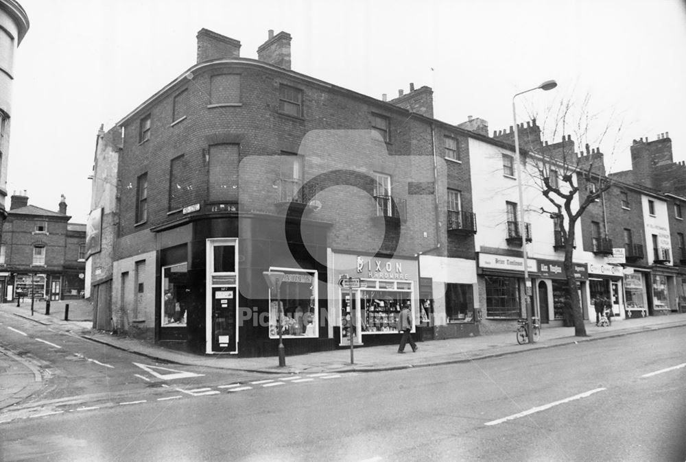 107-121 Mansfield Road, Nottingham, 1978