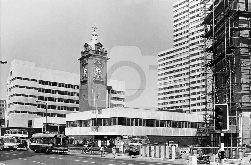 Victoria Centre, Mansfield Road, Nottingham, 1973