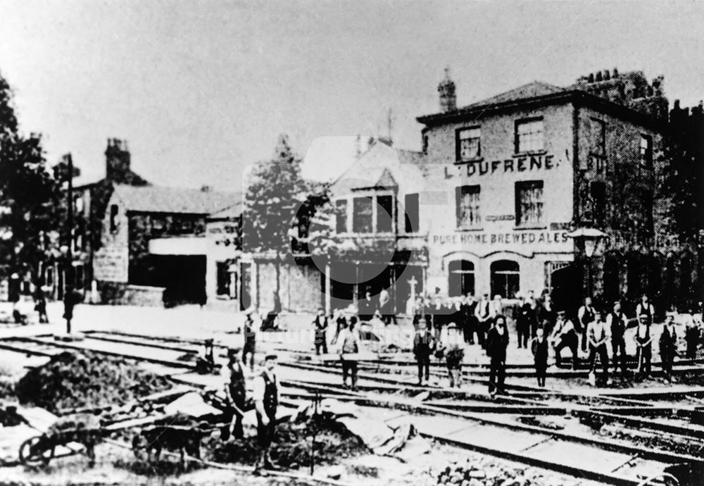 Mansfield Road, Nottingham, 1900