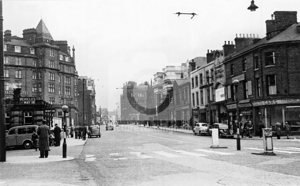 Milton Street, Nottingham, c 1950s