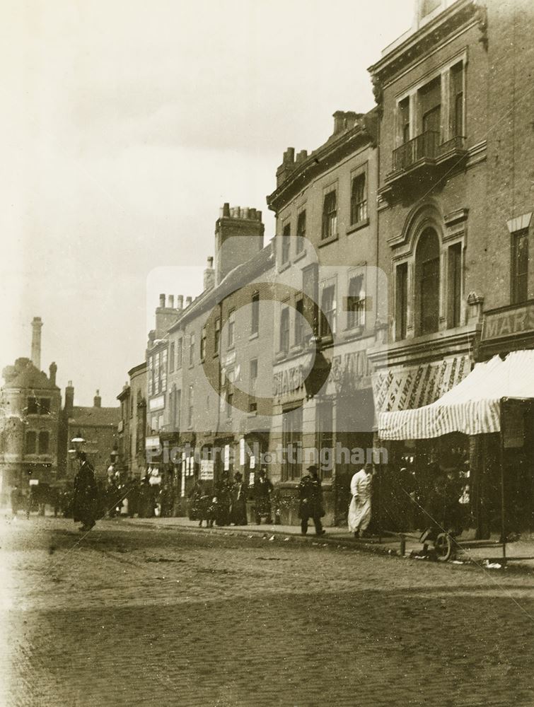 Milton Street, Nottingham, c 1897