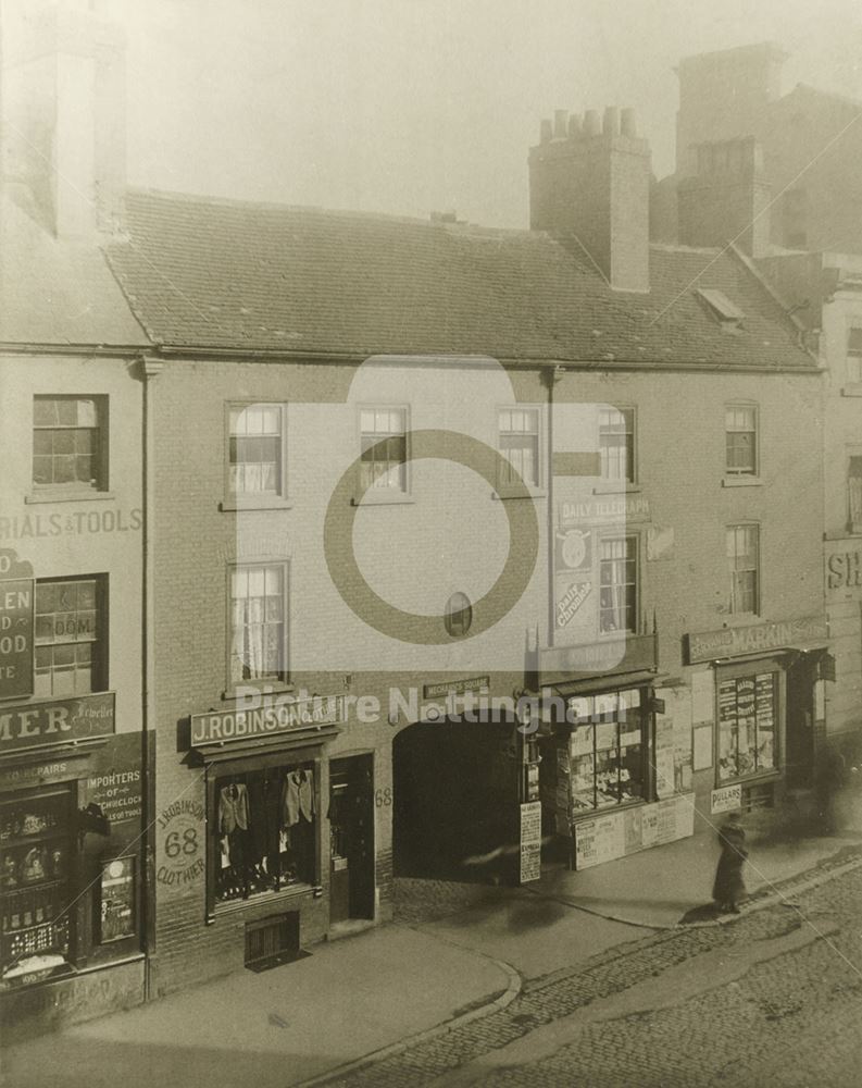 Milton Street, Nottingham, c 1894