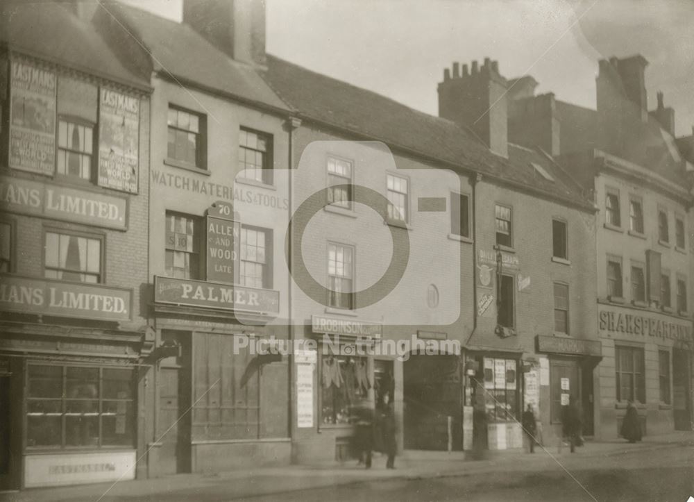 Milton Street, Nottingham, c 1894