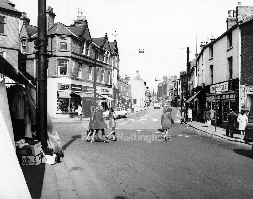 Main Street, Bulwell, Nottingham, 1973