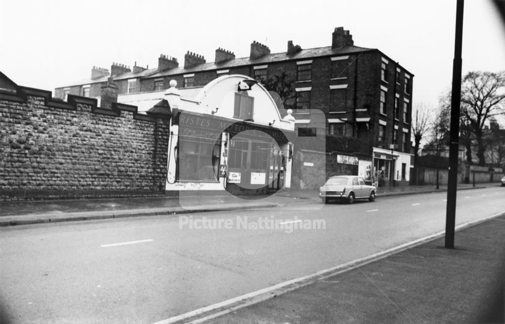 Forest Road area, Mount Hooton, Nottingham, 1976