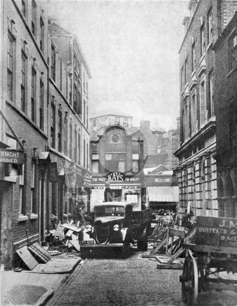 Mount Street, Nottingham, 1938