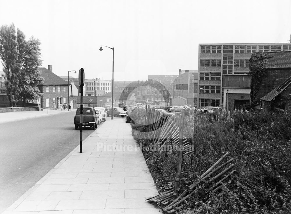 Maid Marian Way, Nottingham, 1963