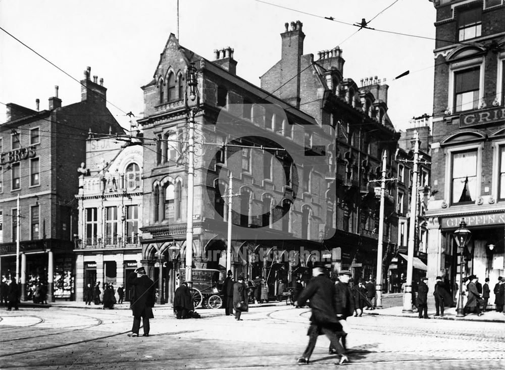 Market Street, Nottingham, c 1906