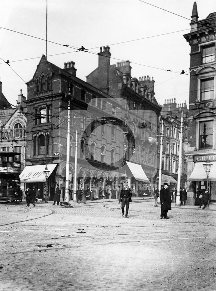 Market Street, Nottingham, c 1906