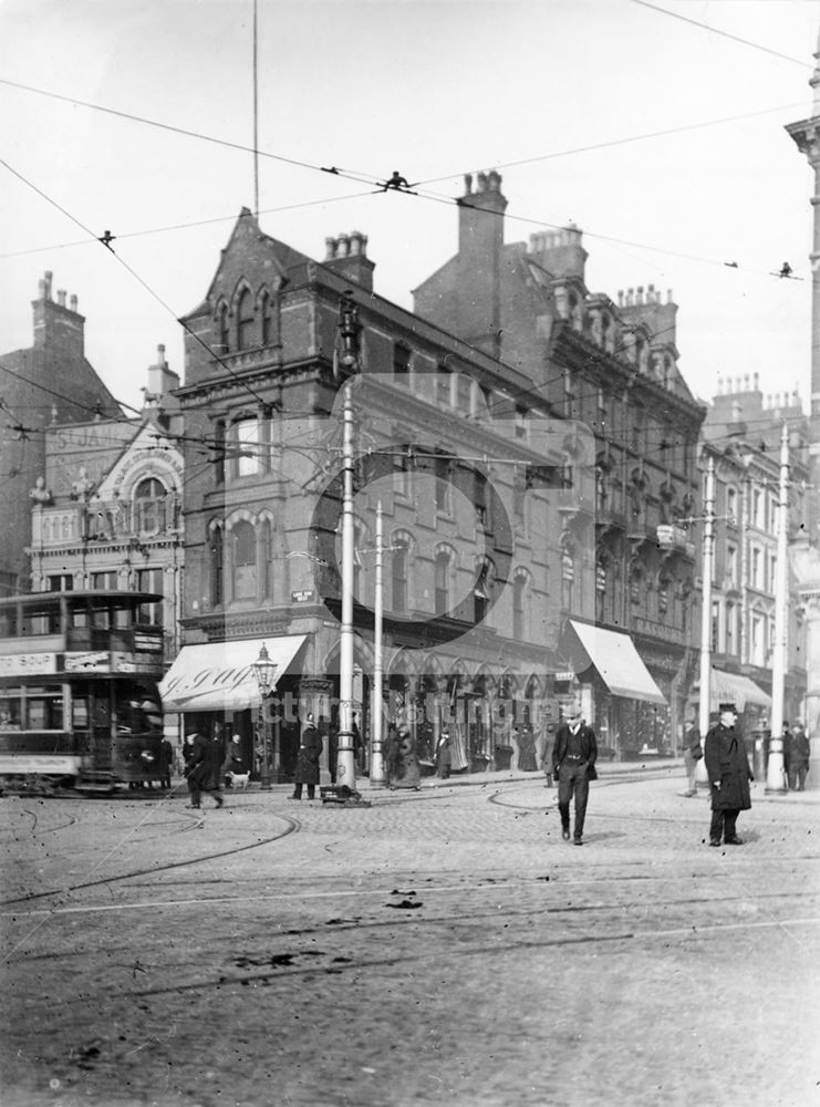 Market Street, Nottingham, c 1906