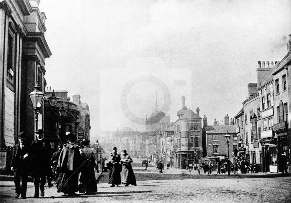 Mansfield Road, Nottingham, c 1890?