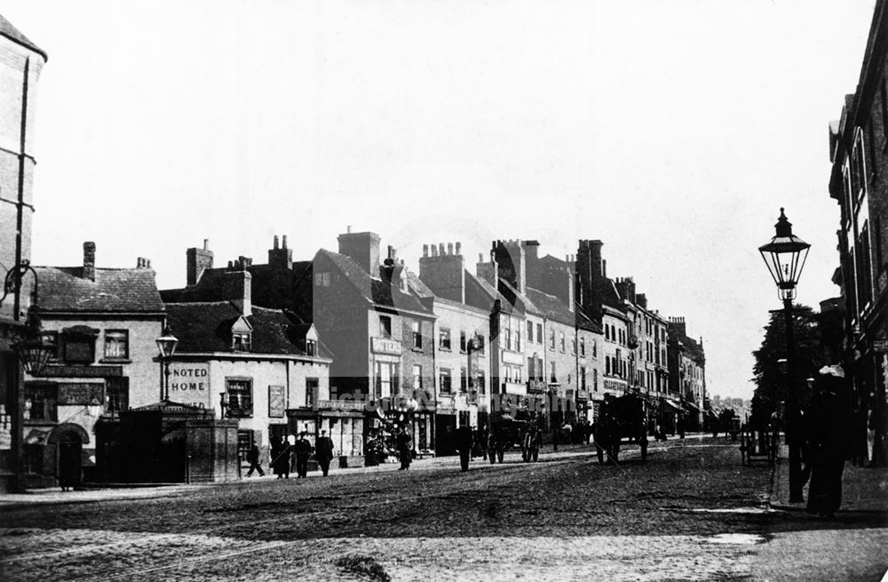 Mansfield Road, Nottingham, c 1890?