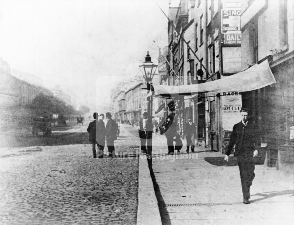 Mansfield Road, Nottingham, 1895