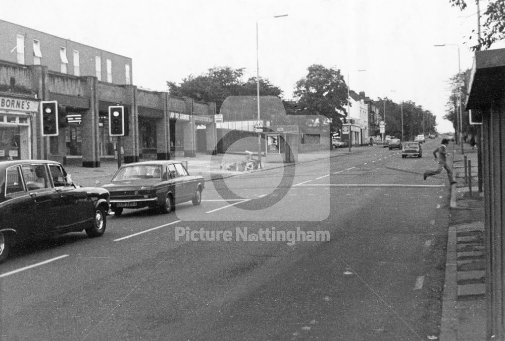 Mansfield Road, Carrington, Nottingham, 1970s