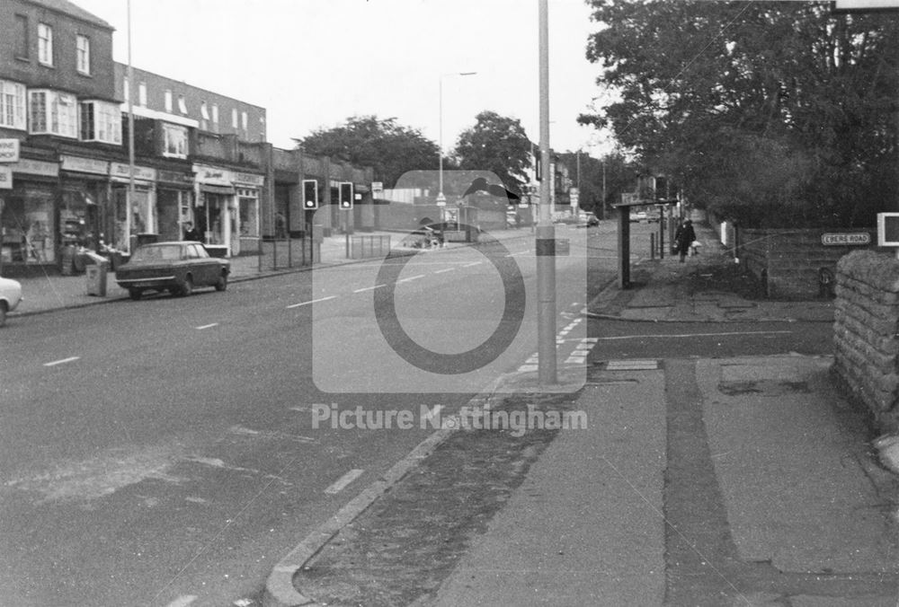 Mansfield Road, Carrington, Nottingham, 1970s