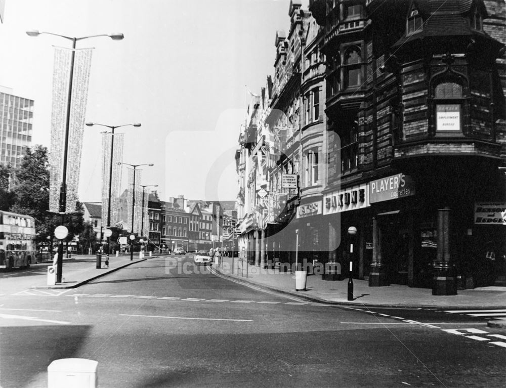 Long Row Central, Nottingham, 1971