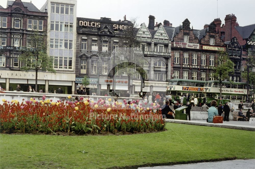 Long Row Central, Nottingham, 1965