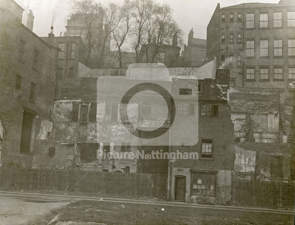 Red Lion St, Narrow Marsh. Nottingham, c 1931/2