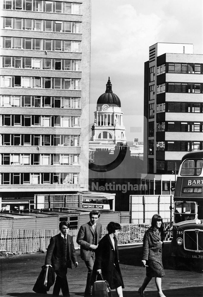 Granby Street, Nottingham, 1965